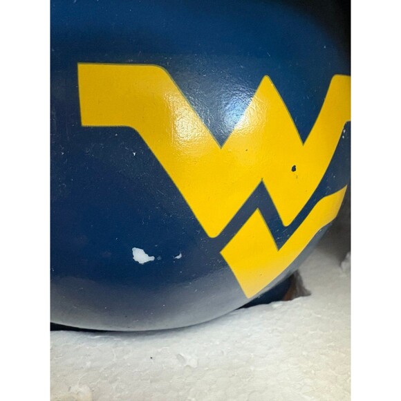 WVU WEST VIRGINIA Mountaineers piggy bank - Picture 4 of 4